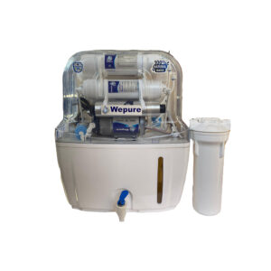 100 GPD Compact RO System – Wall-Mounted Design with UV & 15L Storage Tank